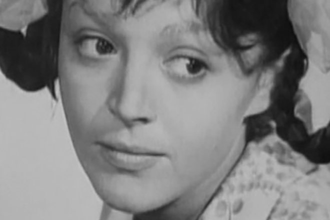 Алла Балтер в молодости