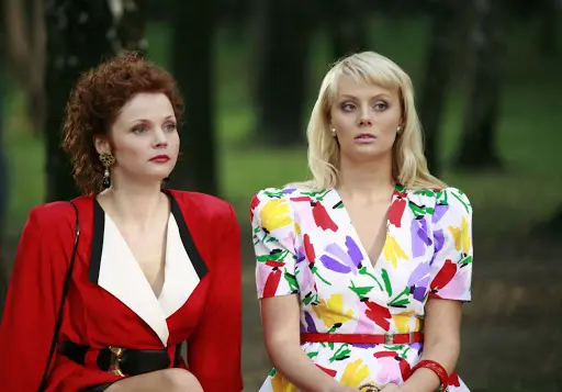 Анастасия Савосина и Екатерина Вуличенко в сериале «Была любовь»