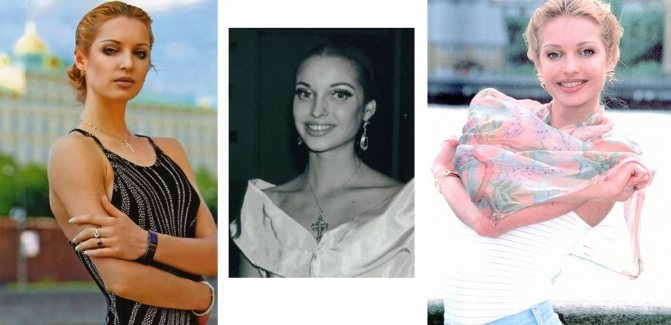Анастасия Волочкова в молодости: фото до пластики