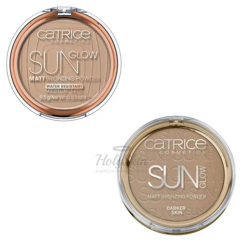 CATRICE Sun Lover Glow Bronzing Powder пудра компактная с эффектом загара