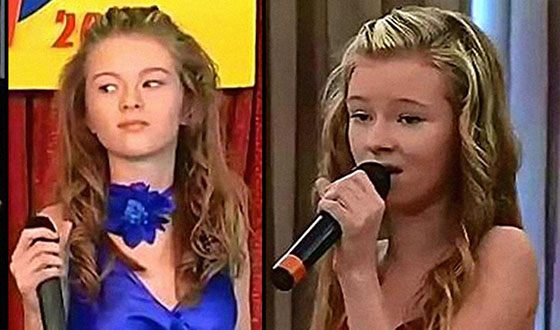 Дана Соколова в детстве