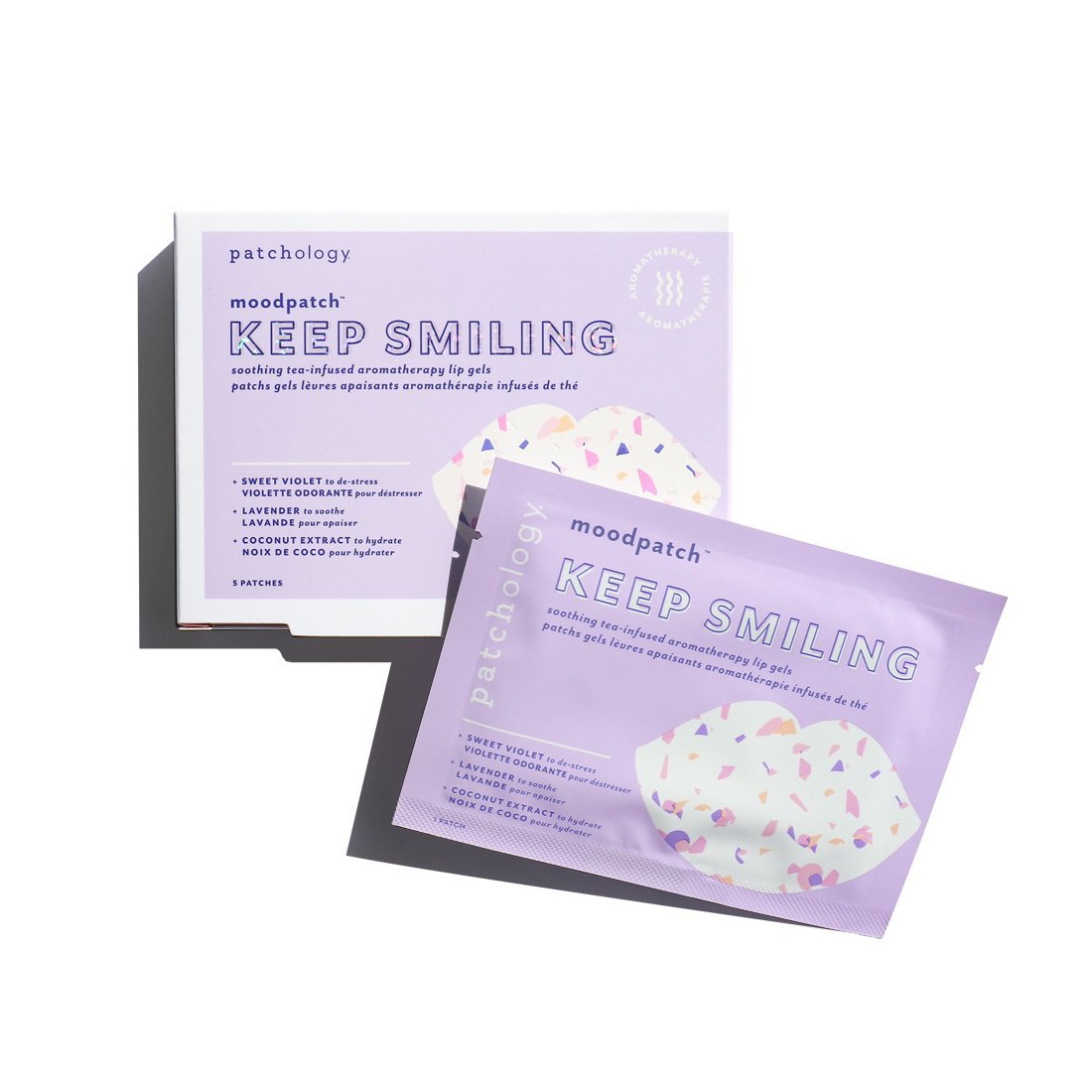 Patchology, Moodpatch™ Keep Smiling Lip Gels