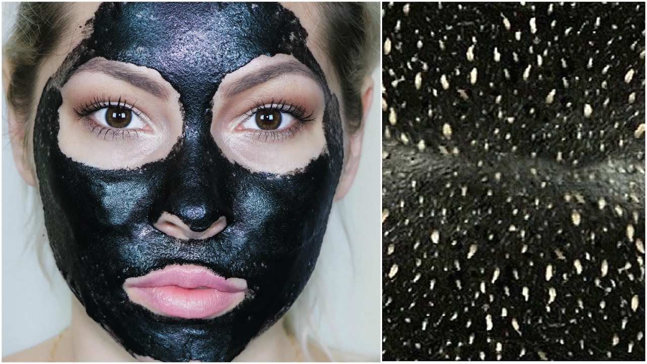 DIY маска от черных точек с активированным углем и желатином