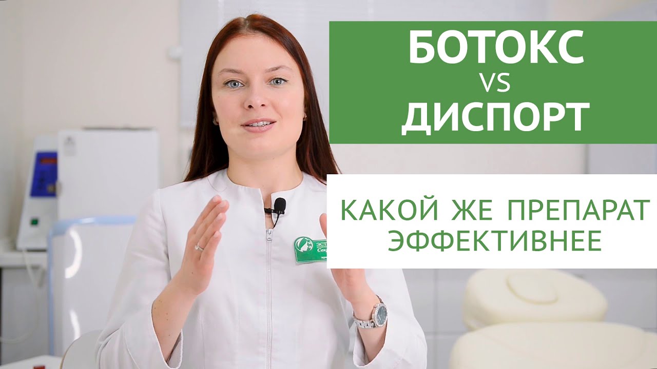 Диспорт или ботокс?