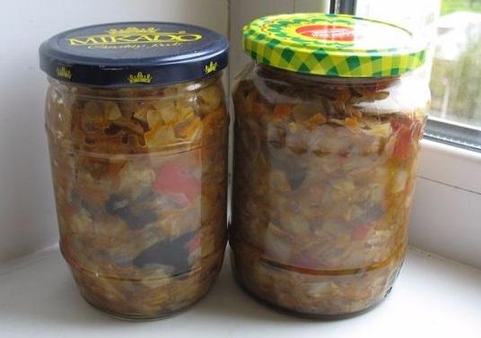 Грибная солянка на зиму с капустой и перцем Грибная солянка на зиму с капустой и перцем