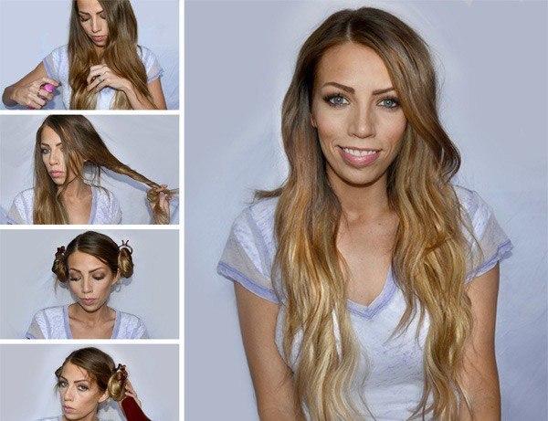 Как сделать легкие волны на волосах?