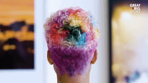 окрашенные волосы