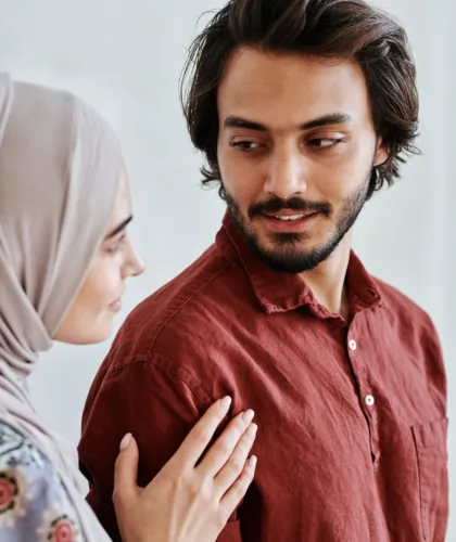 девушка и парень