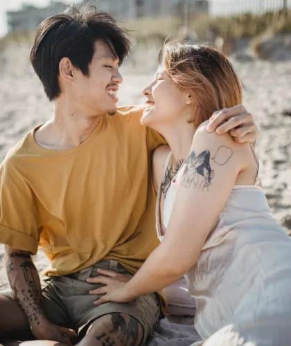 радостная пара