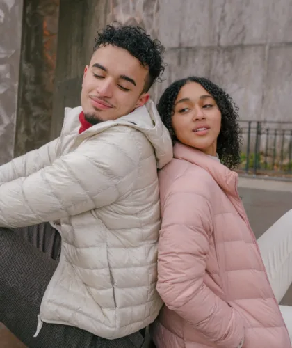 девушка и парень