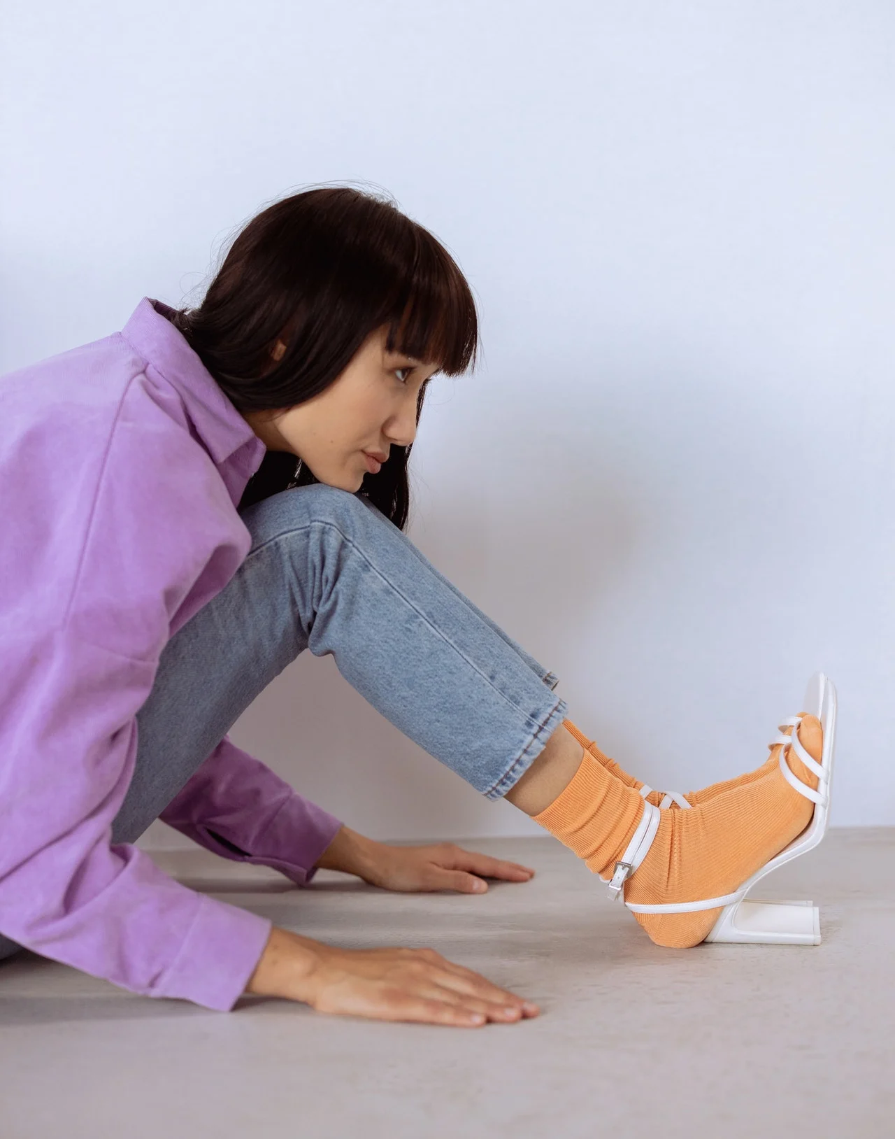 грустная девушка