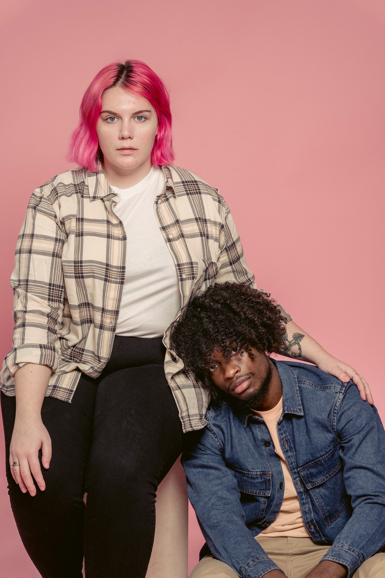 девушка и парень