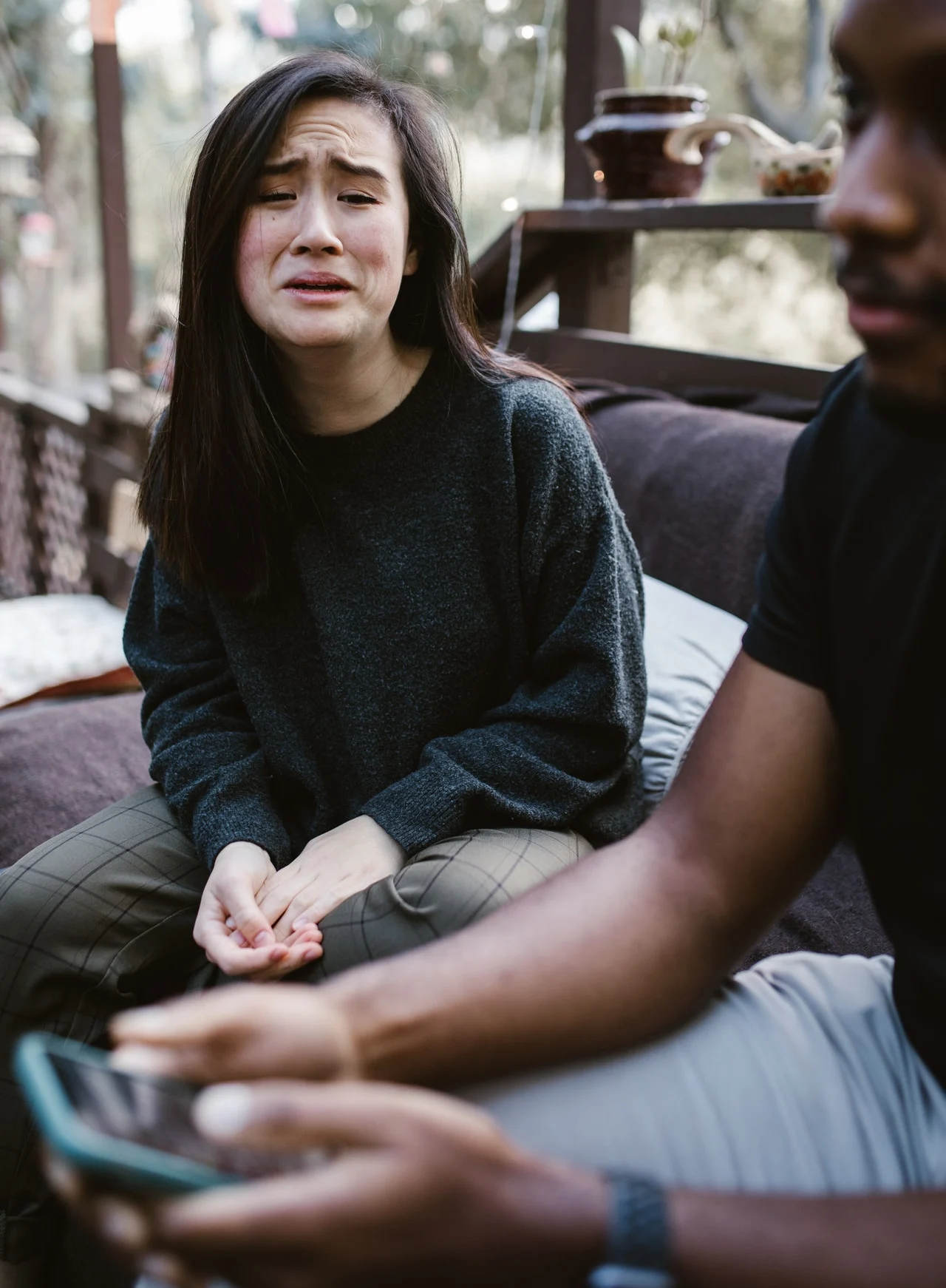 грустная пара