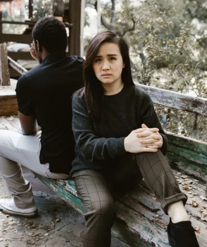 грустная пара