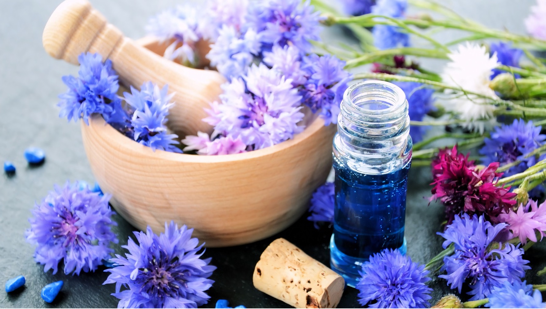 василёк в косметике